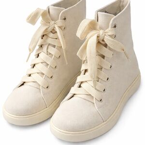 Dirty Laundry Cream Canvas High-Tops